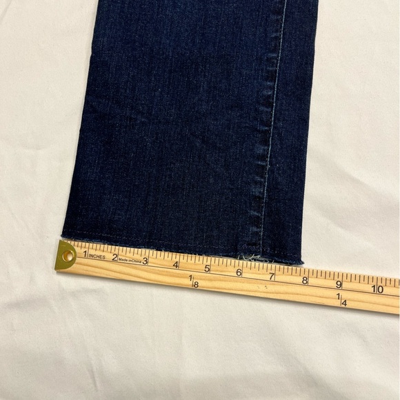 J Crew Mid Rise Cropped Kickout Jeans 2003 Super Stretch Basil Penny Wash 27 NWT - Picture 8 of 11